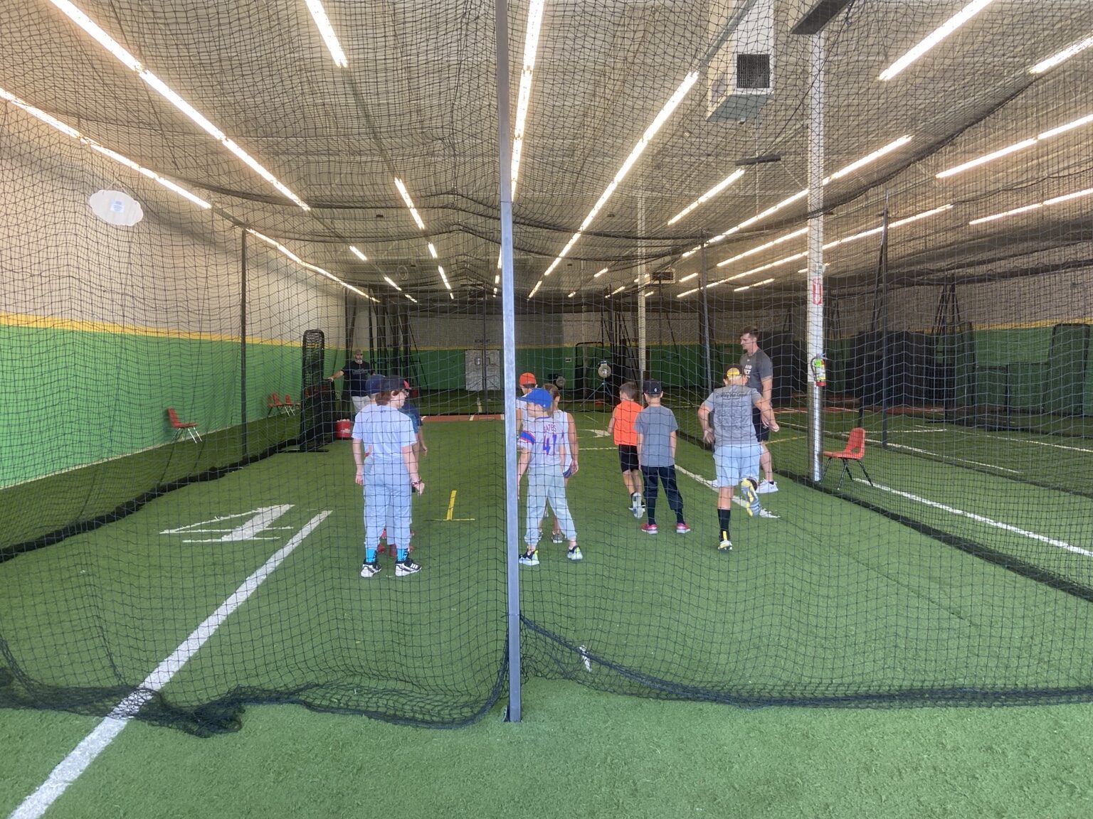 Youth players training at Prospects